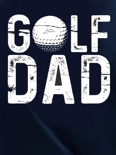 Men‘s Golf Dad Casual Crew Neck Short Sleeve T-Shirt